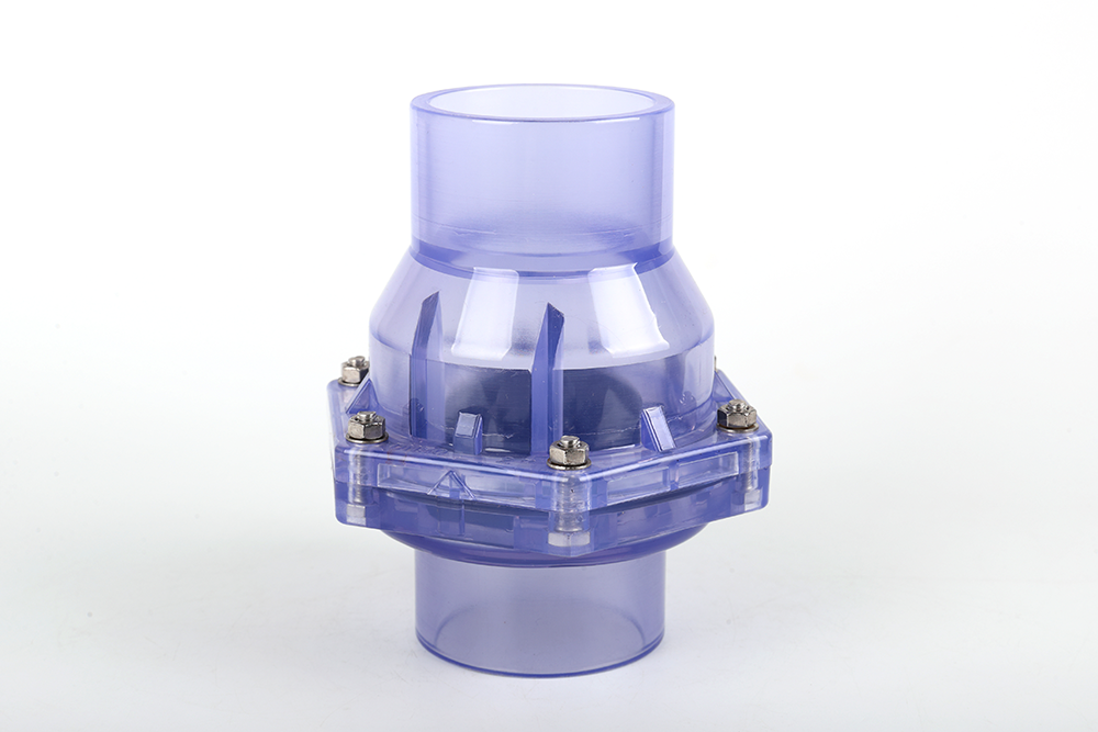 康巴什透明翻板式止回阀